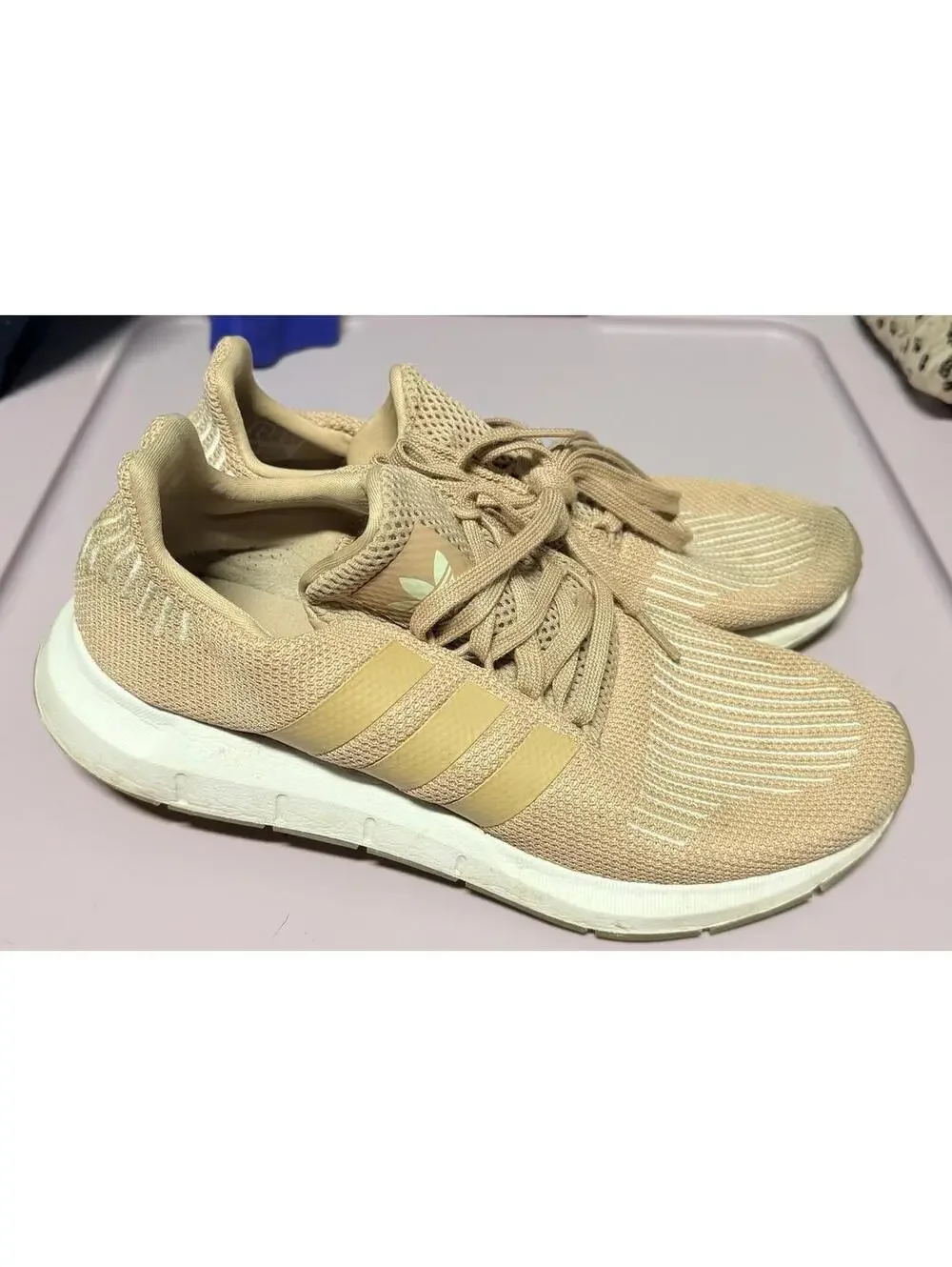 Adidas Originals Swift Run Sneakers Women’s Size 8 Tan